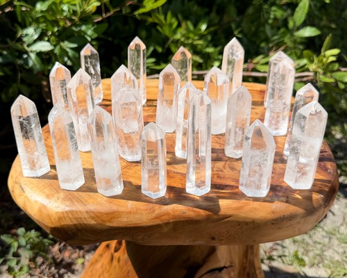 Clear quartz obelisk - obelisk,